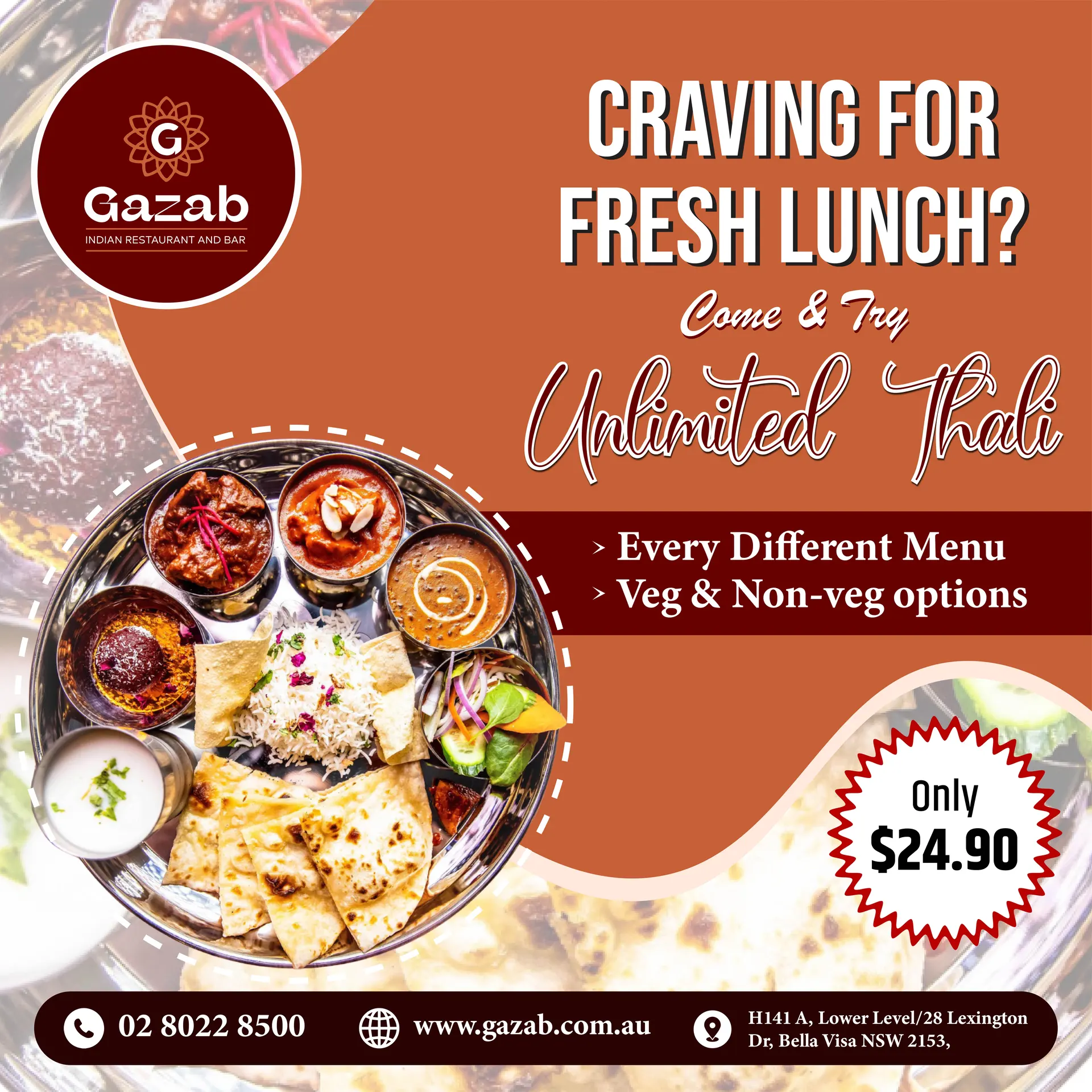 Unlimited Thali Deal